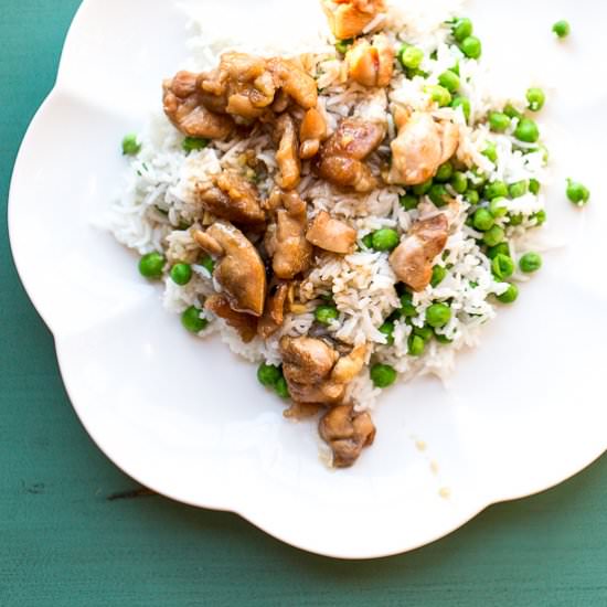 Sticky Lime and Ginger Chicken