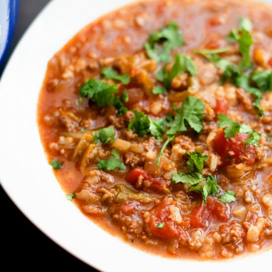 Simple Cabbage Soup