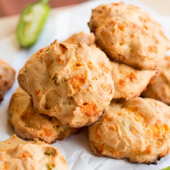 Masa-Cheddar Cheese Puffs