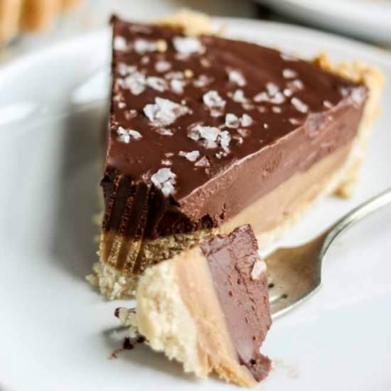 Paleo Chocolate Caramel Tart