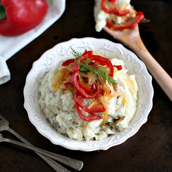 Loaded Vegan Mashed Potatoes