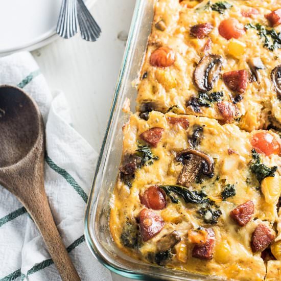 Make-Ahead Egg Breakfast Casserole