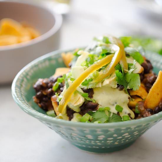 Healthier Vegan Frito Pie