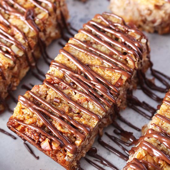 Paleo Chewy Granola Bars