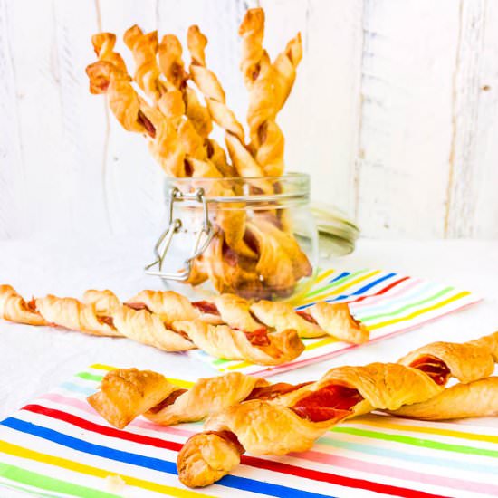 Prosciutto Puff Pastry Twists