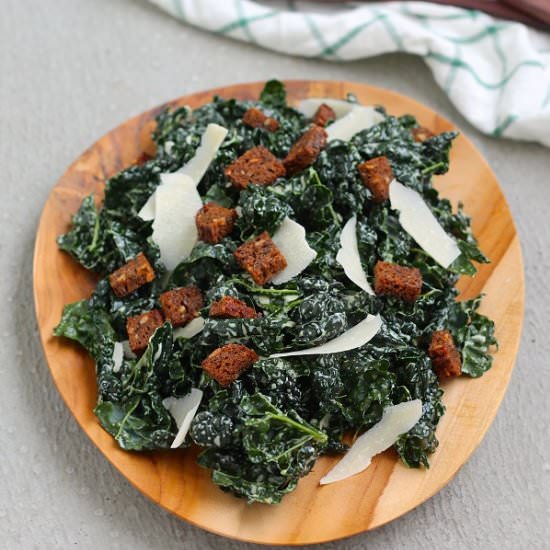 Kale Caesar Salad