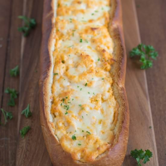 Buffalo Chicken Stuffed Bread