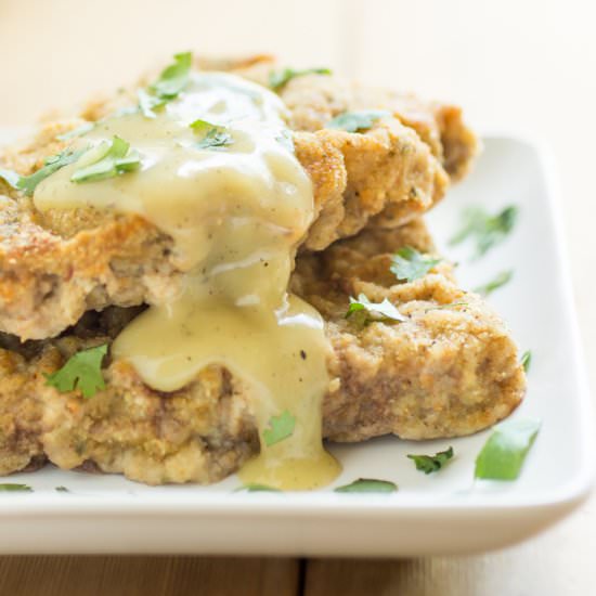 Baked Chicken Fried Steak