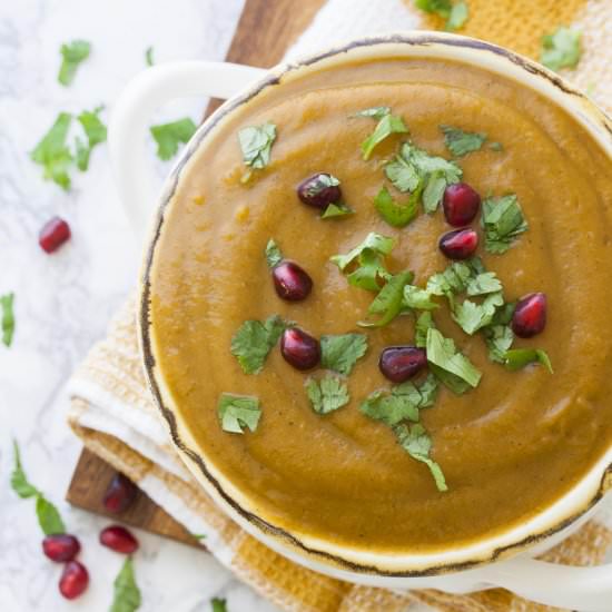 Carrot and Coriander Bisque