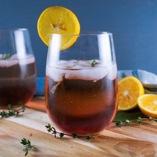 honey ginger cocktail