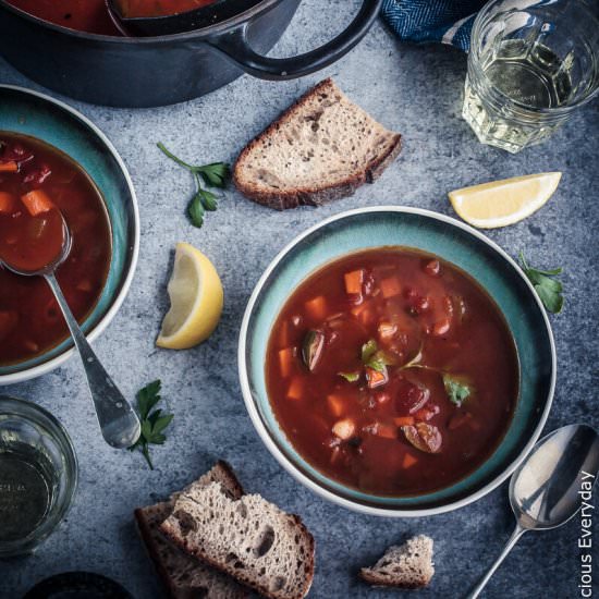 Smoky Spanish Tomato Soup