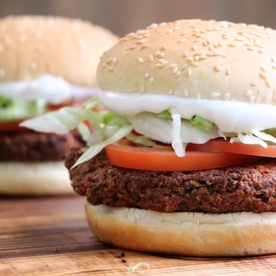 Black Bean Veggie Burger