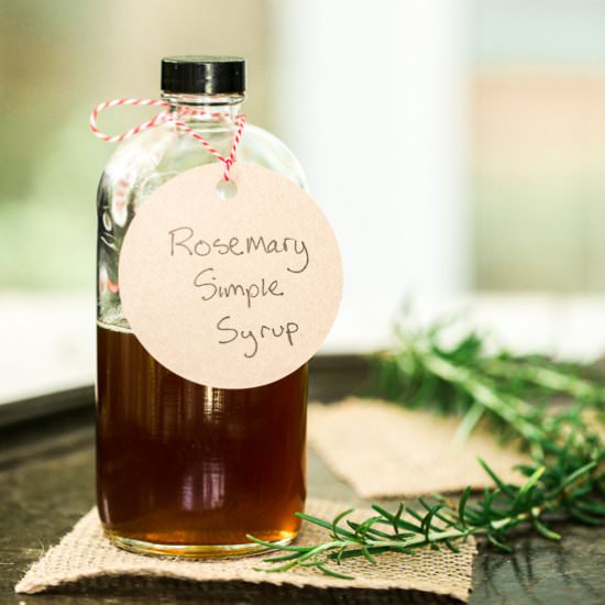 Rosemary Simple Syrup