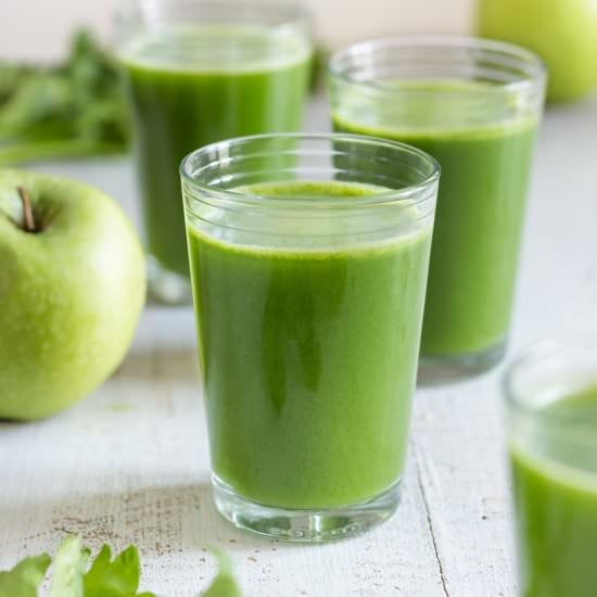 glowing skin green juice