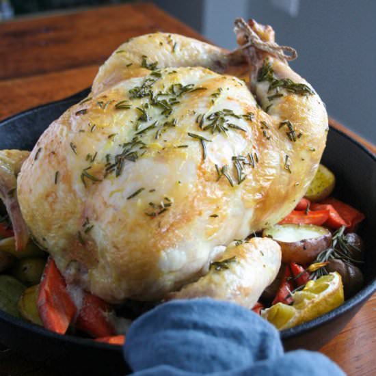 Rosemary Chicken and Root Vegetable