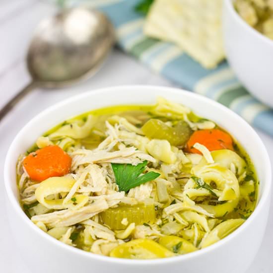 Slow Cooker Chicken Noodle Soup