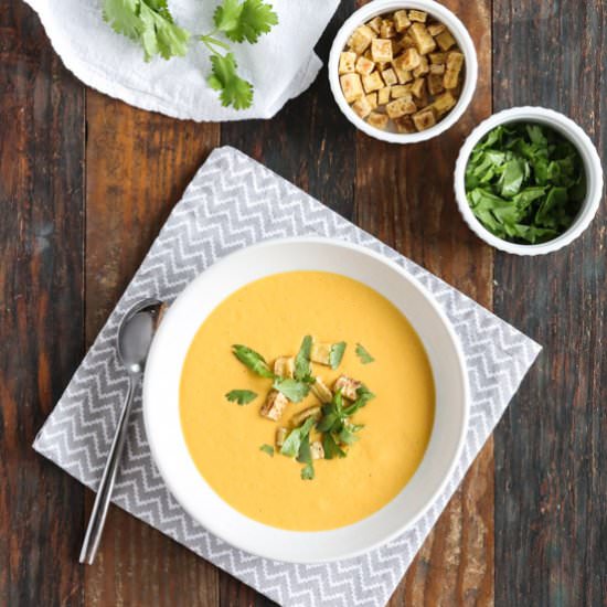 carrot ginger soup