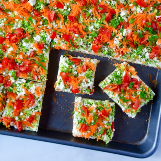 Crescent Roll Veggie Bars