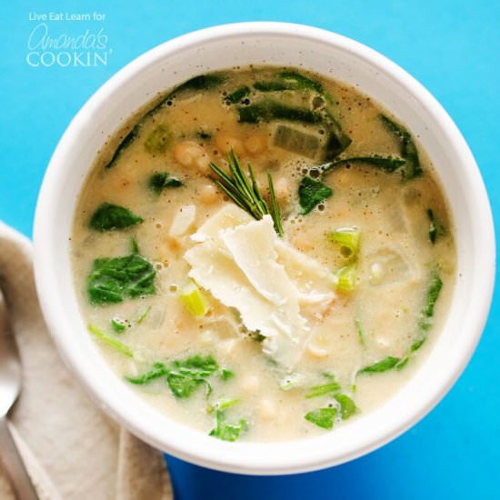 EASY WHITE BEAN SOUP