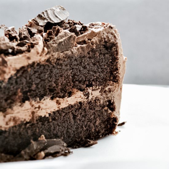 The Best Homemade Chocolate Cake
