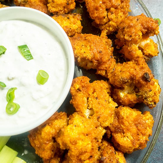 Cauliflower Buffalo Bites