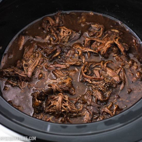 Slow Cooker Shredded Beef