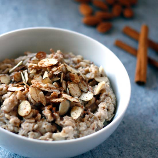Nutty Horchata Oatmeal