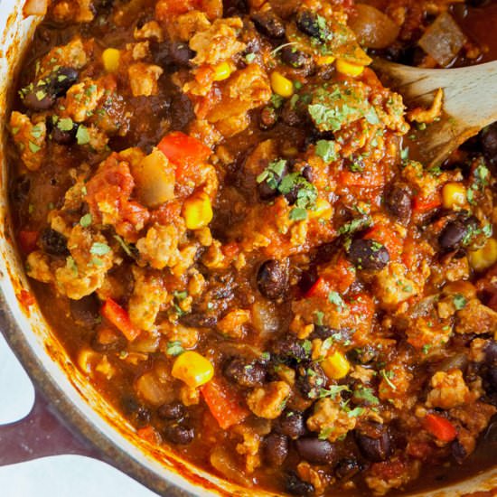 Clean Eating Chicken Chili