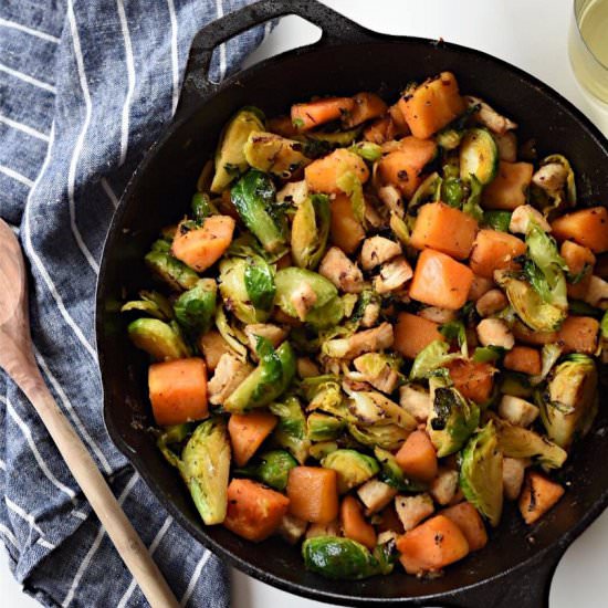 Chicken and Vegetable Skillet