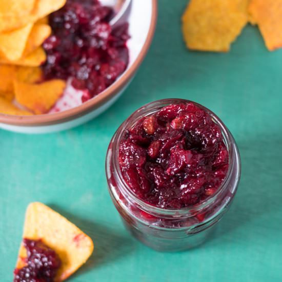 Cranberry Apple Chutney