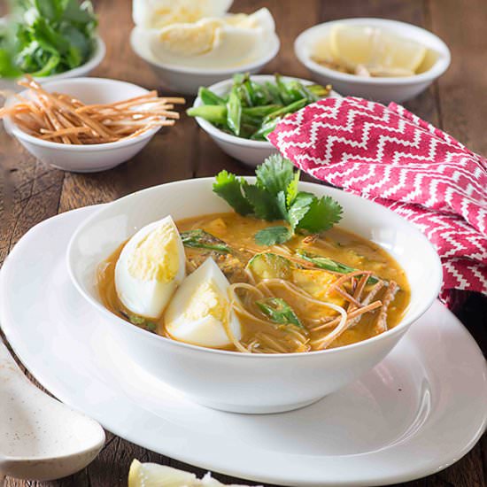 Coconut Curry Noodle Soup