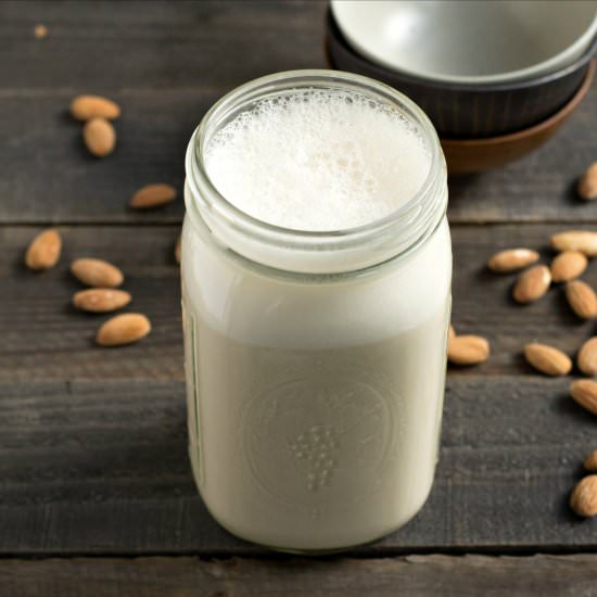 Homemade Almond Milk