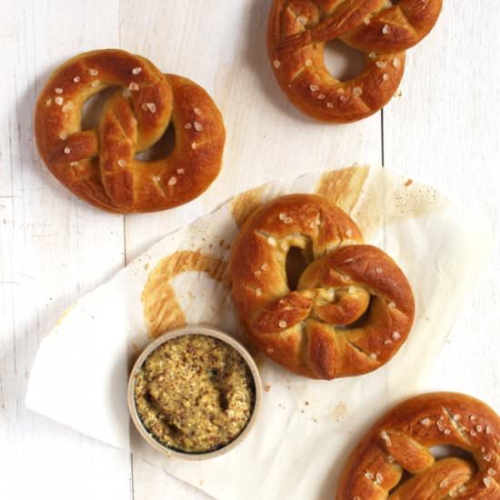 Vegan Soft Pretzels