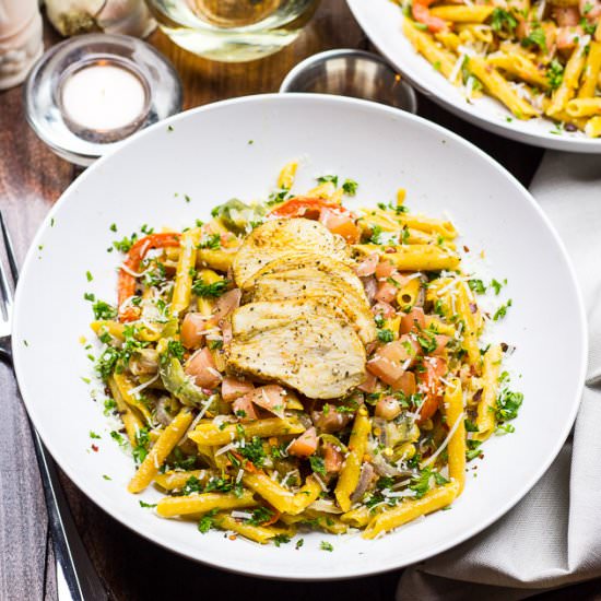 Gluten-Free Cajun Chicken Pasta
