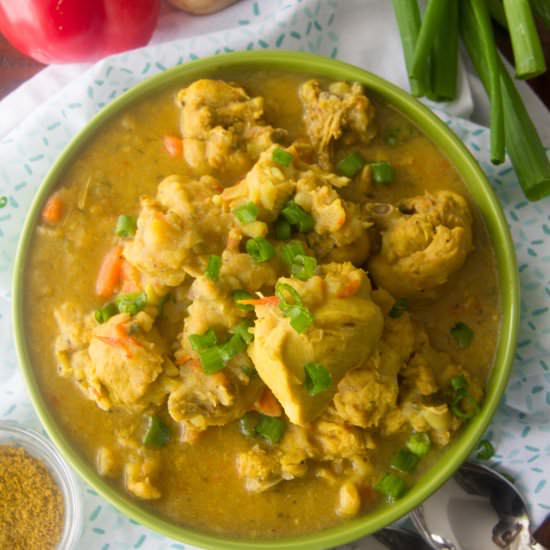 Jamaican Style Chicken Curry