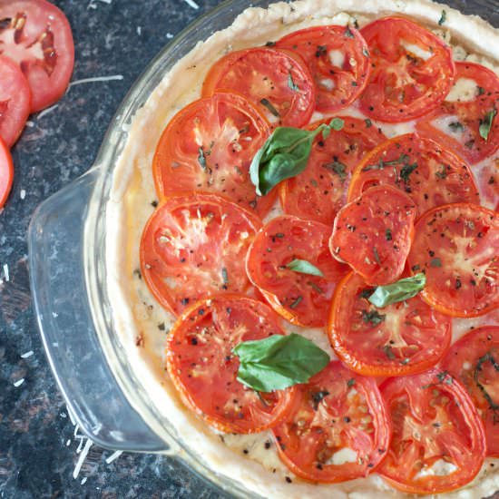 Ricotta Tomato Pie From Scratch