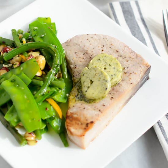 Swordfish with Furikake Butter