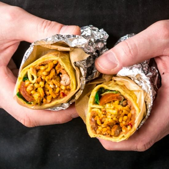 Speedy & Spicy ChillI Bean Burritos