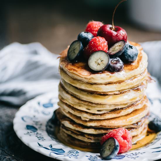 Russian Apple Pancakes