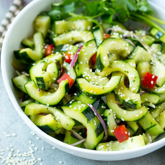 Asian Cucumber Salad