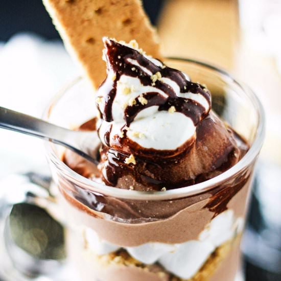 Skinny S’mores Parfaits