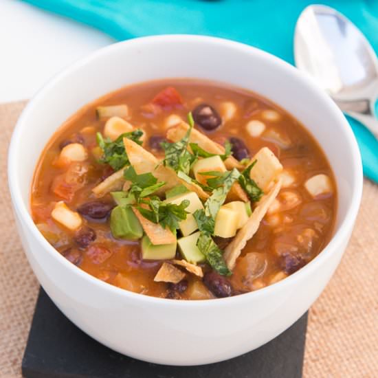 Best Vegan Tortilla Soup