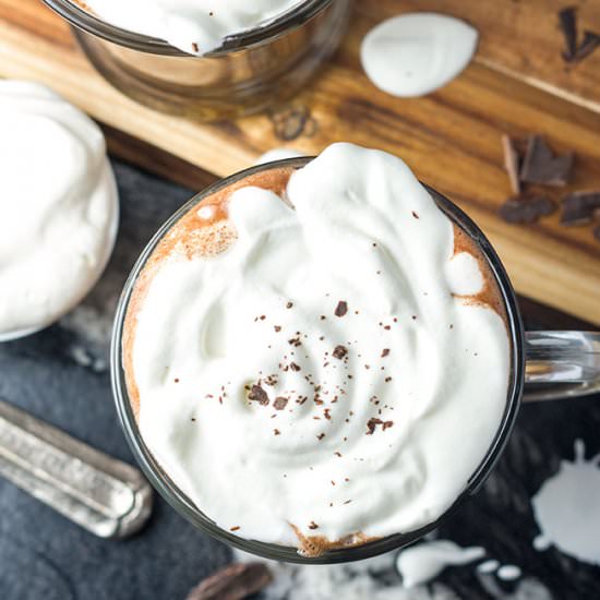 Red Wine Hot Chocolate