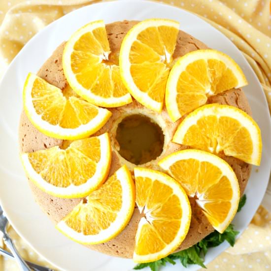 citrus chiffon cake
