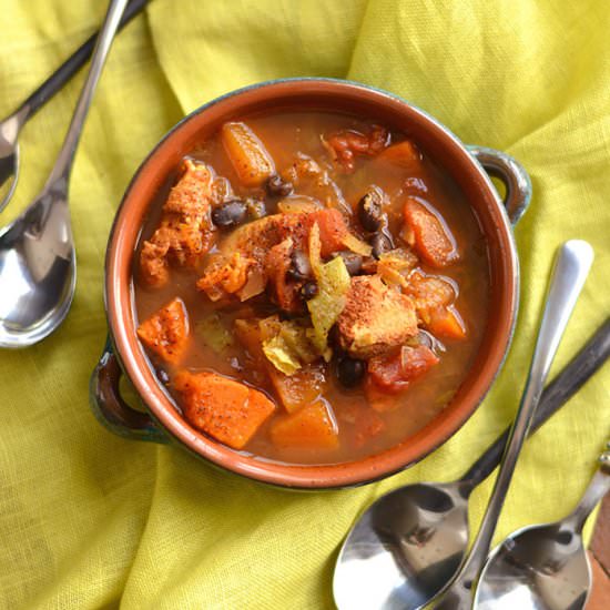 Butternut Chicken Chili