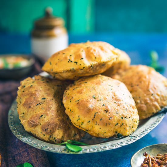 Dahi Methi Poori