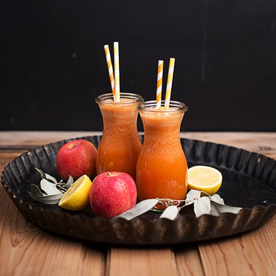 Carrot apple juice