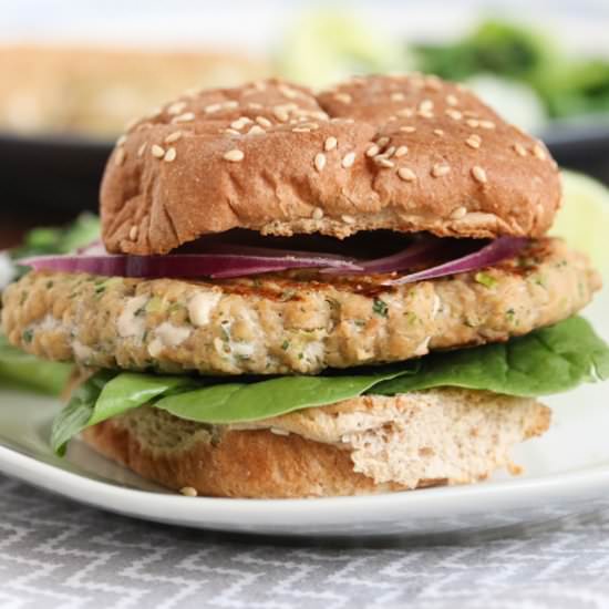 asian salmon burgers