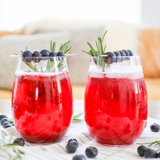 Blueberry Fig Sparkler