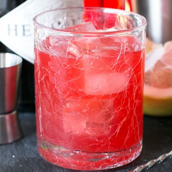 Pomelo Grapefruit Negroni